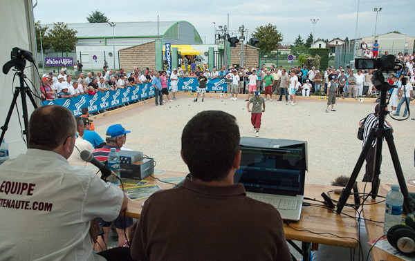 Première Webtélé pétanque de l'année !