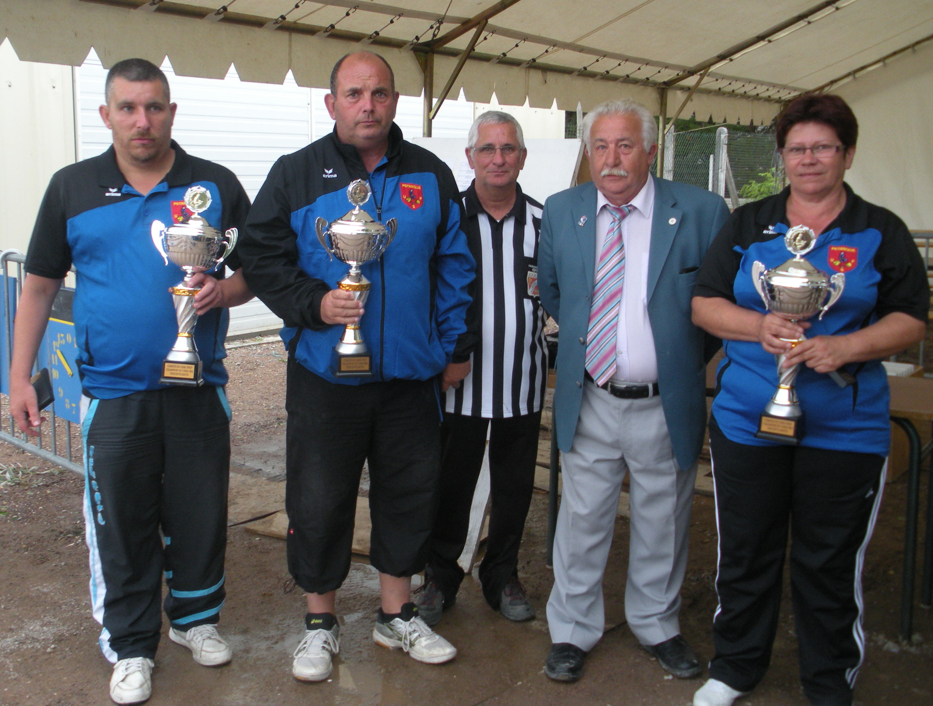 champions triplette mixte