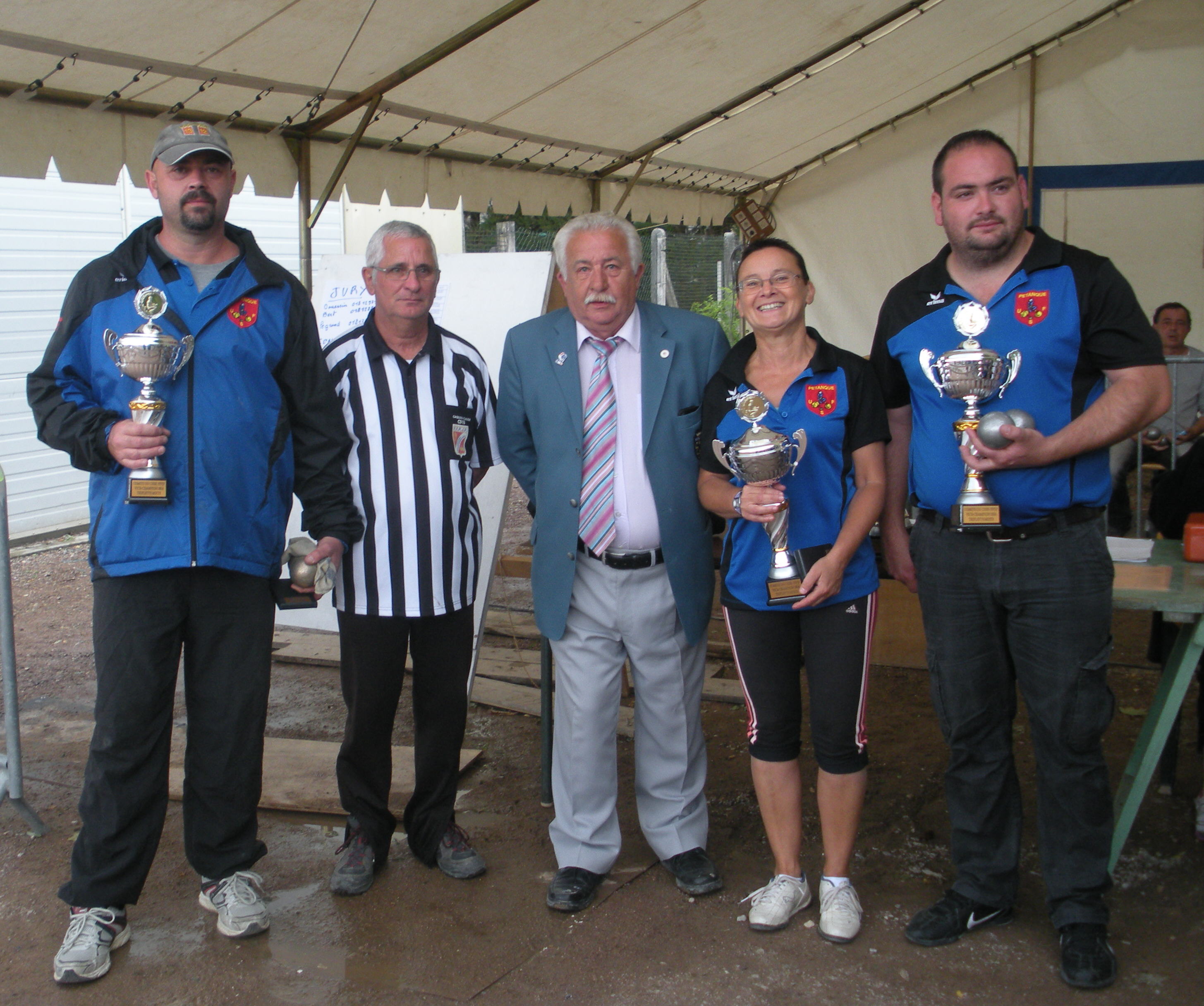 champions triplette mixte