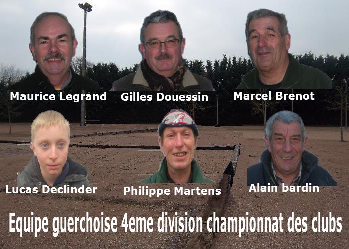 Championnat des clubs 4 ème division Championnat des clubs 4 ème division