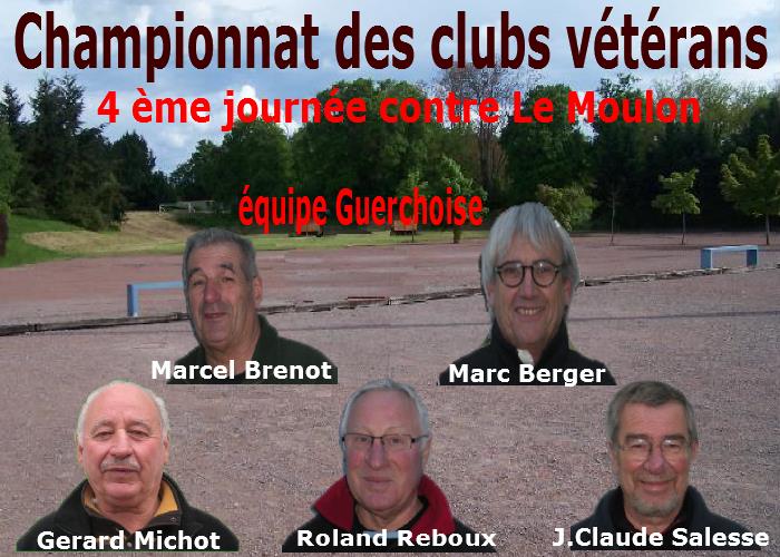 championnat des clubs vétéras