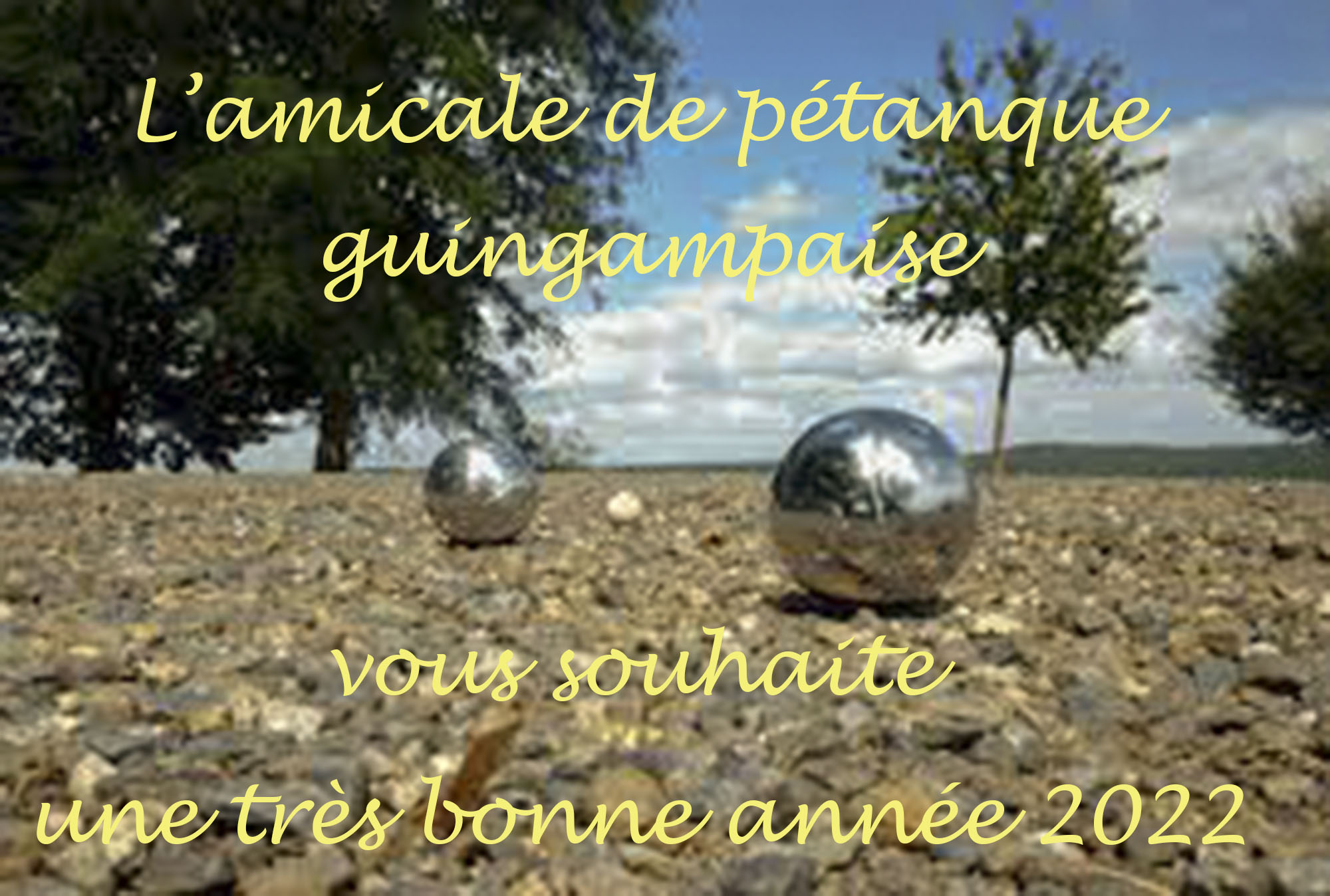 Bonne année 2022.