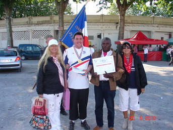 La DOUBLETTE FEMININE EN COMPAGNIE DU CHAMPION DE FRANCE TAT (KEVIN PHILIPSON)à SOUSTONS (40) La DOUBLETTE FEMININE EN COMPAGNIE DU CHAMPION DE FRANCE TAT (KEVIN PHILIPSON)à SOUSTONS (40)