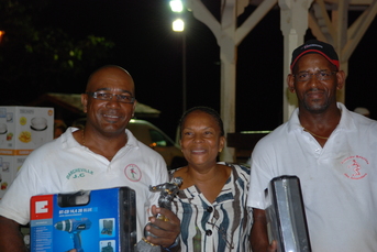 Patrick PHILIP (A.B.A.), Mme TAUBIRA et Eric CASIMIRIUS (A.B.A.)
