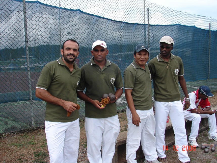 L'Amicale Bouliste des Amandiers reçoit la première journée de qualification pour le Championnat de Guyane.
