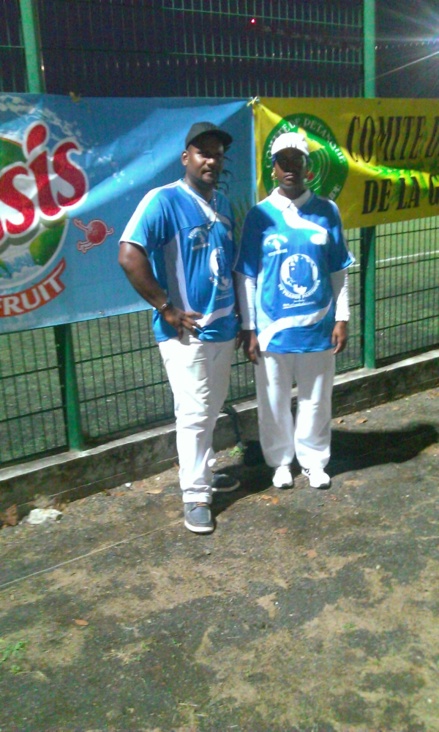 Eliette PAULO et Darius CAROUPANAPOULLE Champions en Mixtes 2014 au CREPS; Eliette PAULO et Darius CAROUPANAPOULLE Champions en Mixtes 2014 au CREPS;