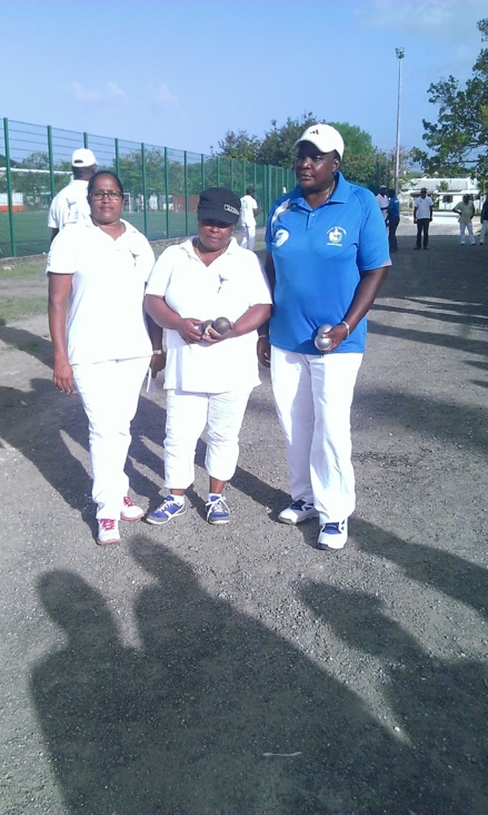 CHAMPIONNES DE LA GUADELOUPE 2015 en TRIPLETTES CHAMPIONNES DE LA GUADELOUPE 2015 en TRIPLETTES