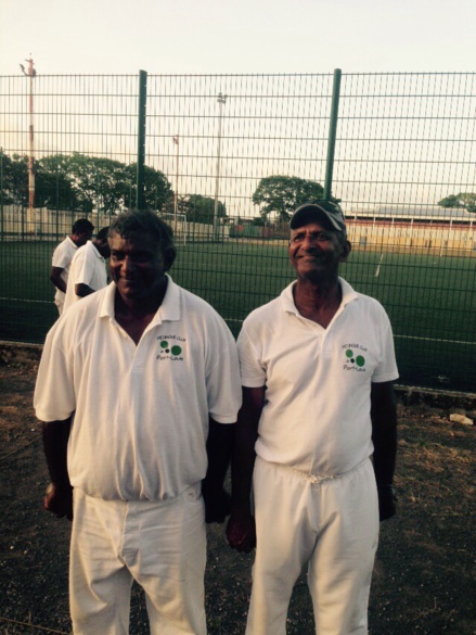 de gauche à droite CYRIL et PIERROT, Champions de la GUADELOUPE 2015 en Doublettes Seniors de gauche à droite CYRIL et PIERROT, Champions de la GUADELOUPE 2015 en Doublettes Seniors