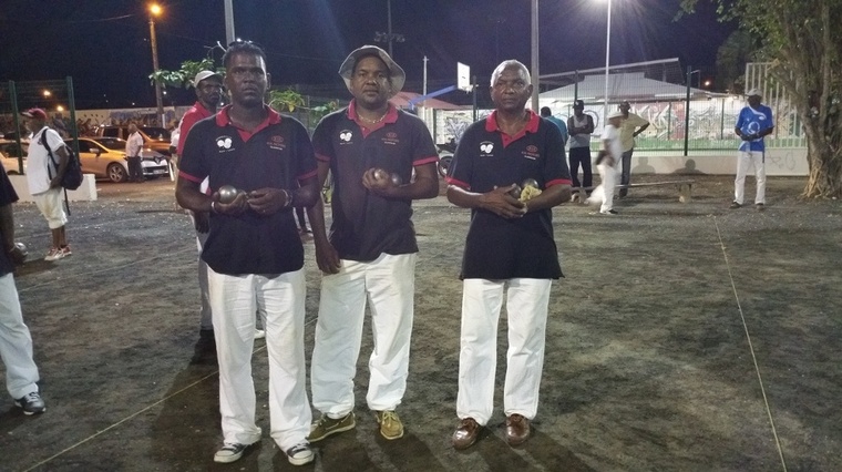 Champions de la GUADELOUPE 2016 en Triplettes