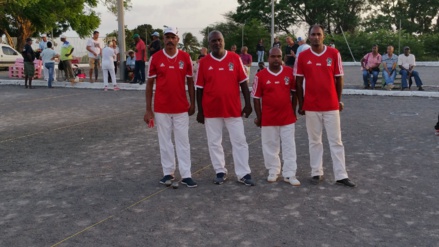 de GAD les Champions en Doublettes Laugier philippe et Ponama Edgard, les Vice-Campions Caroupanapoullé Thierry et Ramdini Bruno