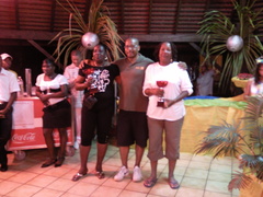 GREGOIRE-JOSEPH et NAL Dolores de la MARTINIQUE Vice-Championnes ANTILLES-GUYANE en DOUBLETTES.