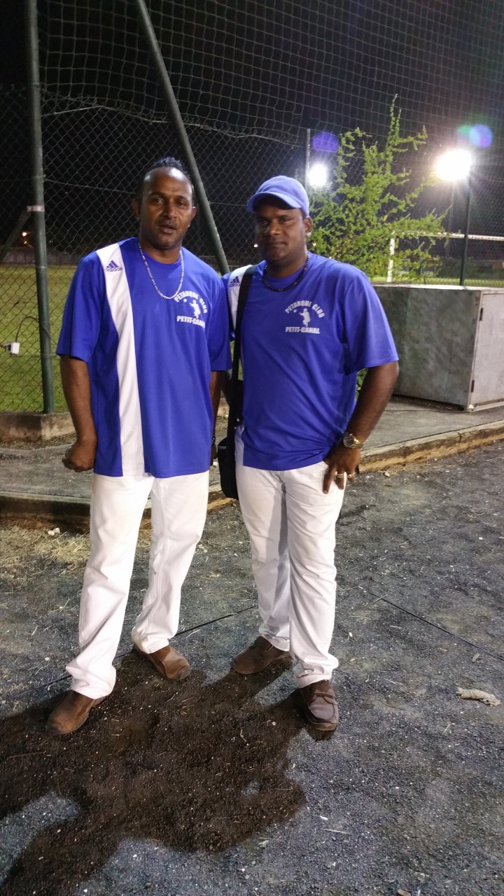 MAX à gauche et DARIUS de la PC de PETIT-CANAL MAX à gauche et DARIUS de la PC de PETIT-CANAL