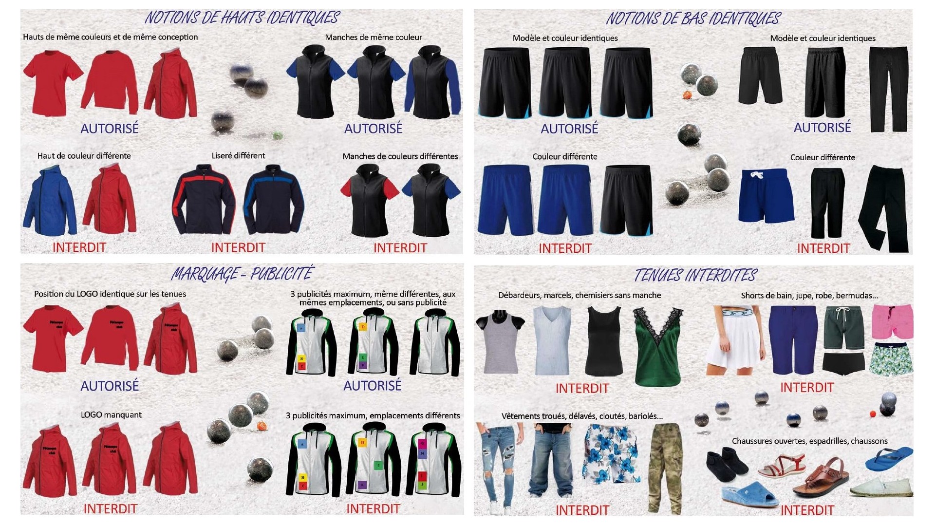 Nouveau Règlement vestimentaire pour 2019. Nouveau Règlement vestimentaire pour 2019.