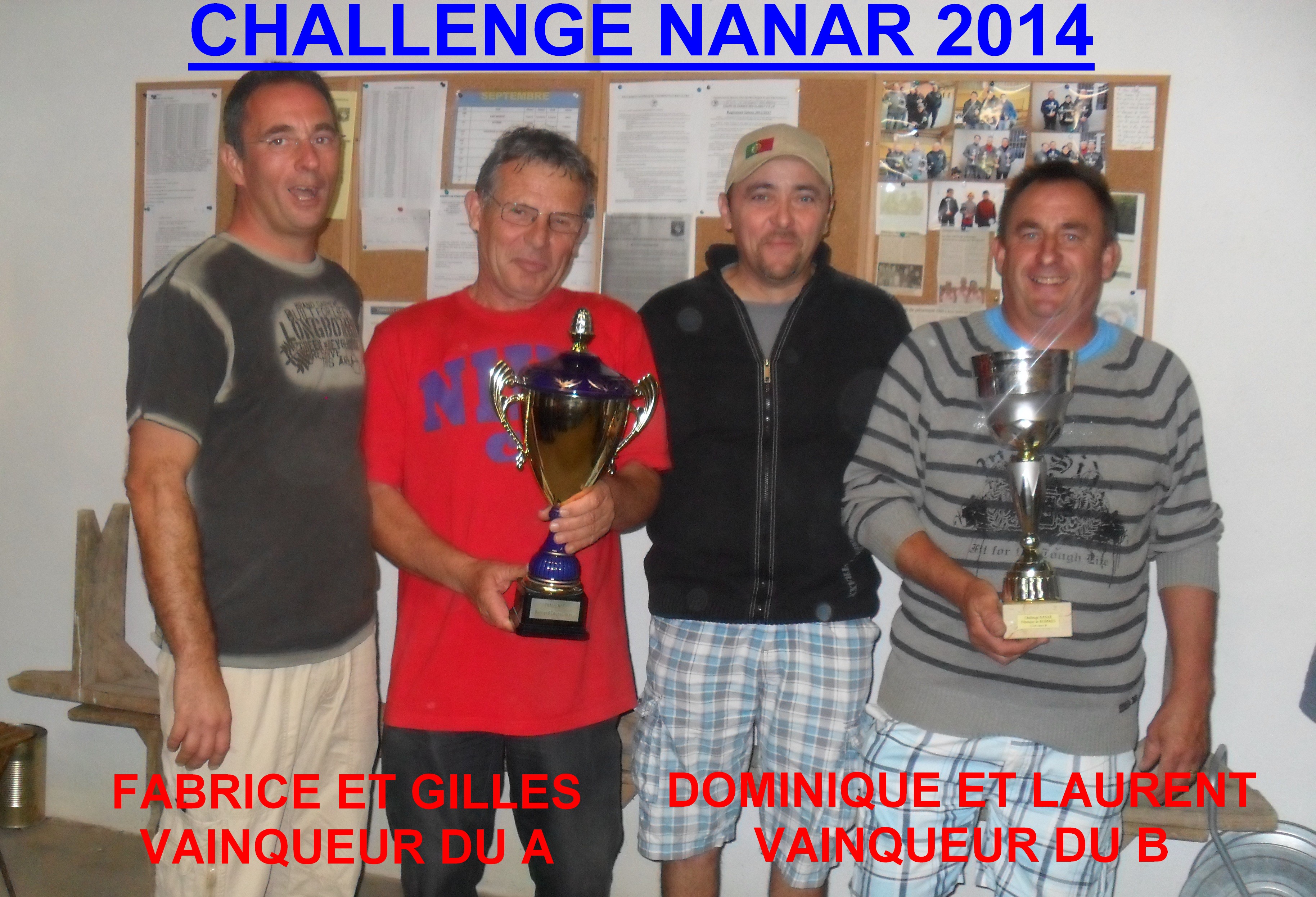 Challenge Nanar 2014.