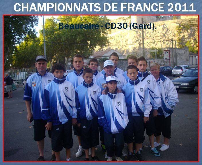 CHAMPIONNAT DE FRANCE 2011- LE GROUPE CHAMPIONNAT DE FRANCE 2011- LE GROUPE