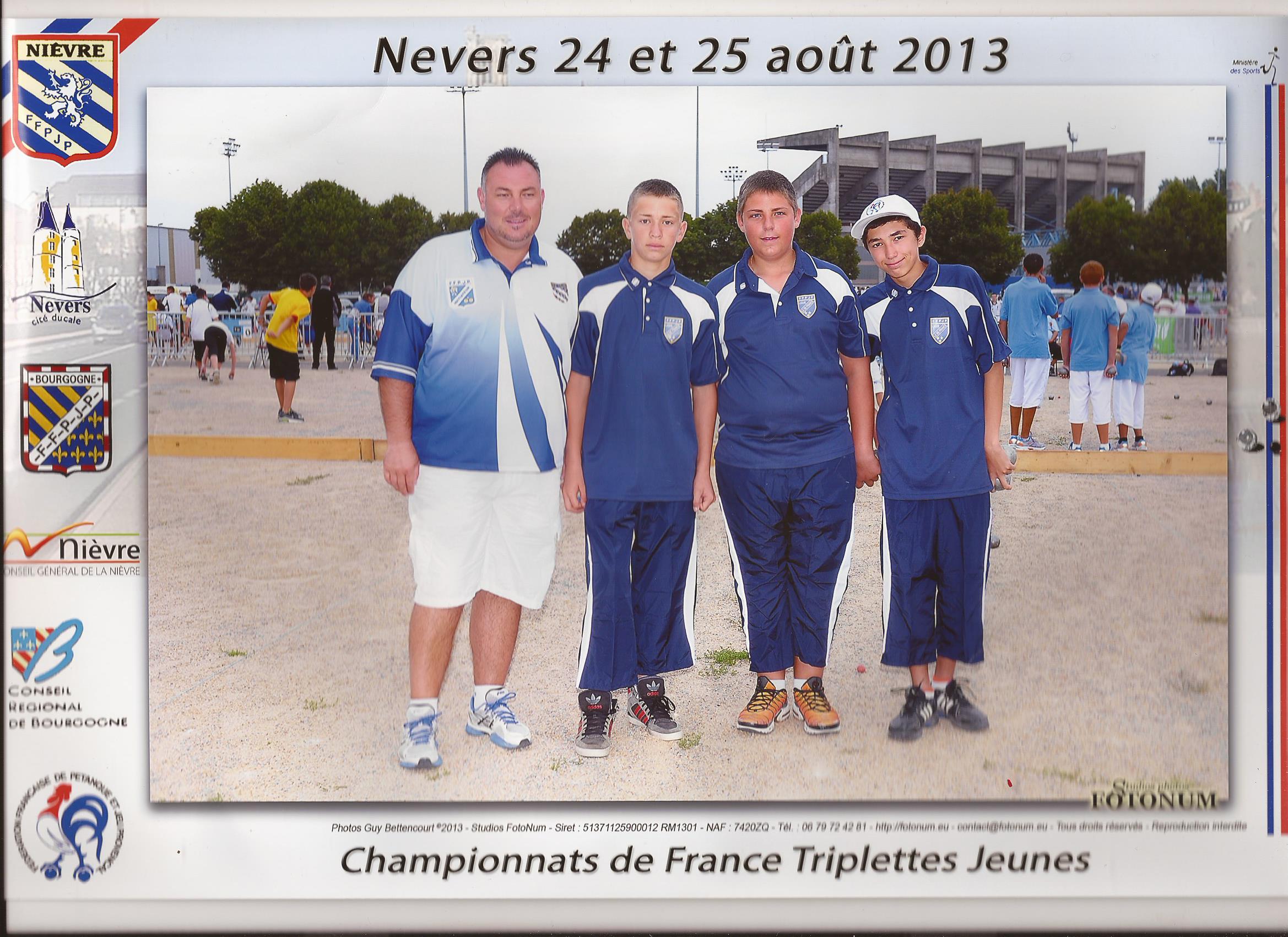 Championnat de France Cadet- Nevers 2013 Championnat de France Cadet- Nevers 2013