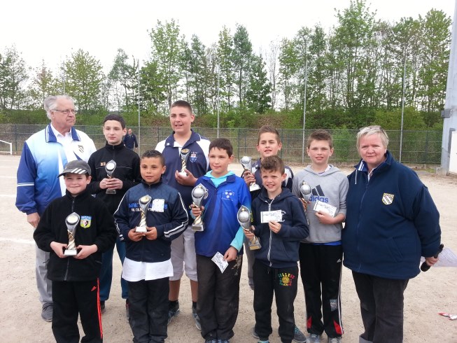 Championnats Départementaux Doublettes Jeunes 2014