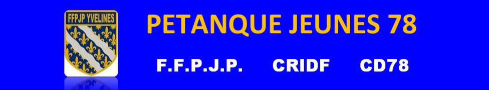 PETANQUE JEUNES CD78