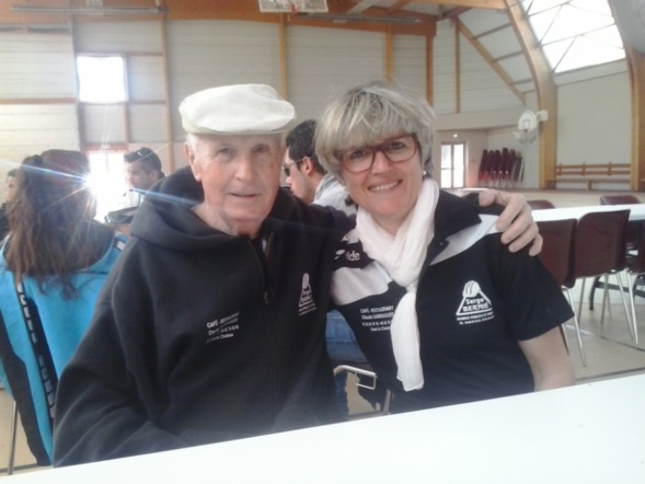 Mention particulière pour le doyen de ce qualificatif doublette mixte Mention particulière pour le doyen de ce qualificatif doublette mixte