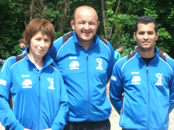 JAMMES Nathalie - ALET Olivier - SANTOS Samuel ( Battue Après Poule )