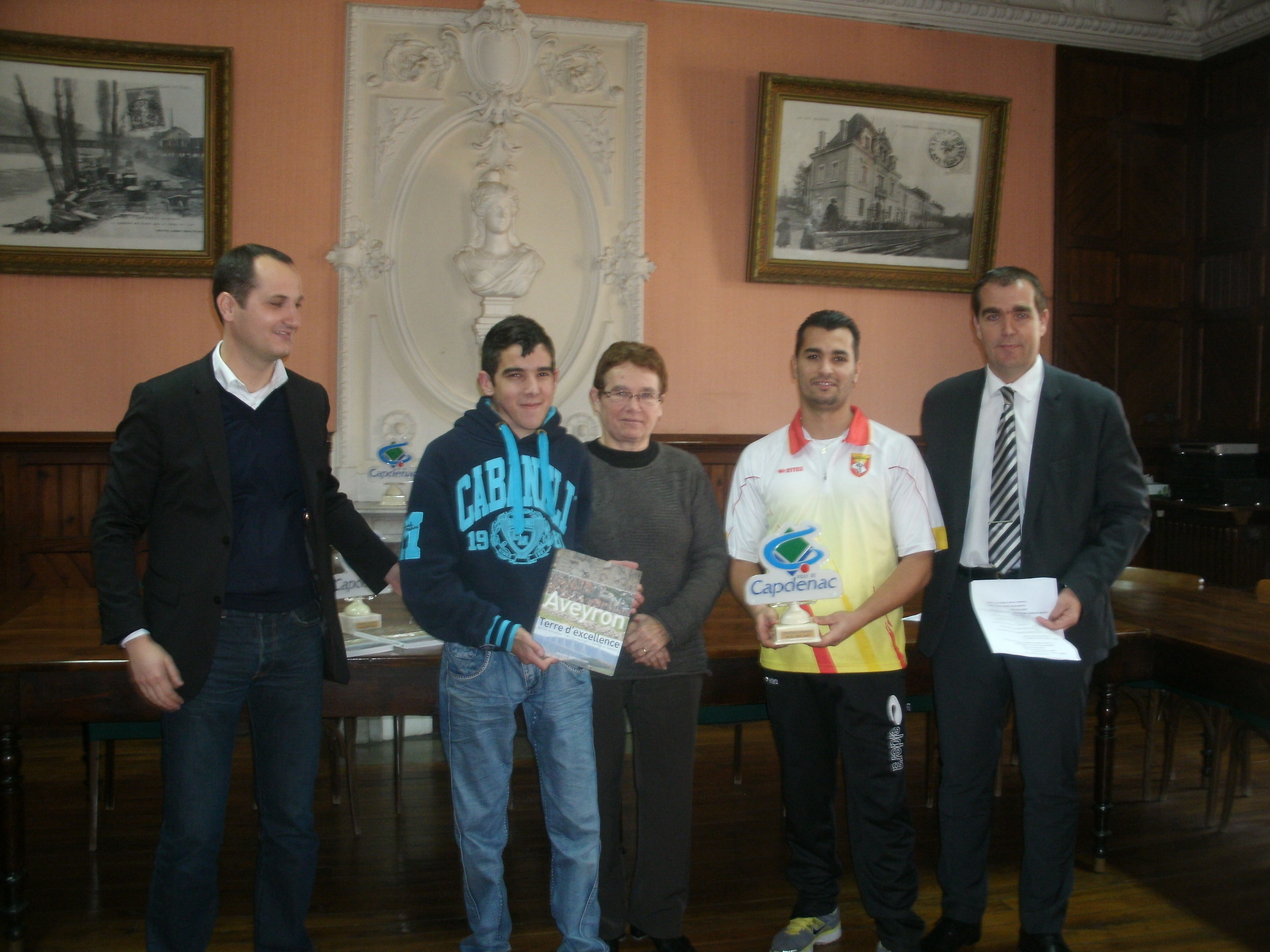 LA J.P.C RECOMPENSEE PAR LA MAIRIE LA J.P.C RECOMPENSEE PAR LA MAIRIE