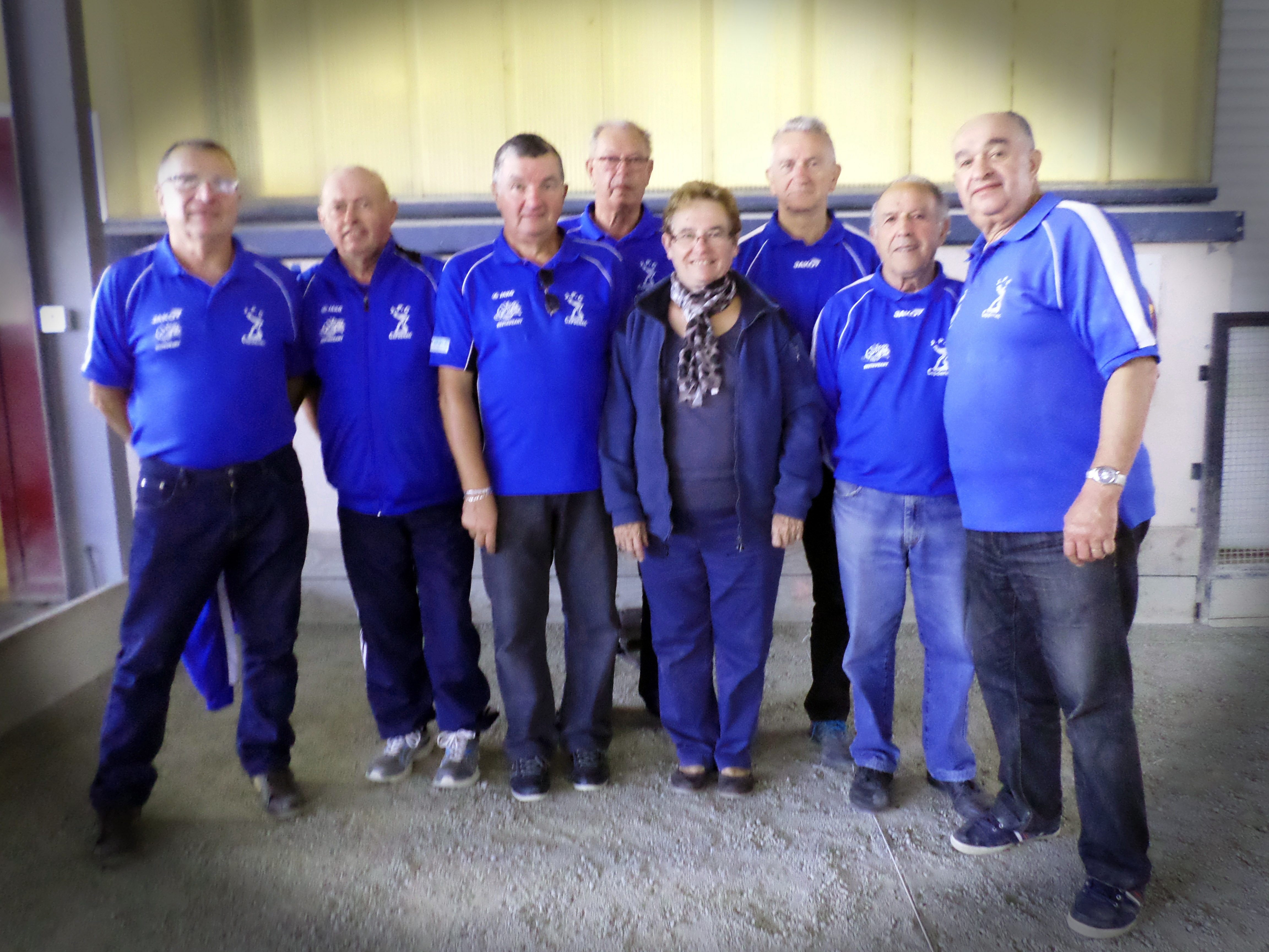 La JPC en compagnie de notre présidente Jo Pinel.  Perdu sur le fil contre Livinhac 20 à 16 La JPC en compagnie de notre présidente Jo Pinel.  Perdu sur le fil contre Livinhac 20 à 16