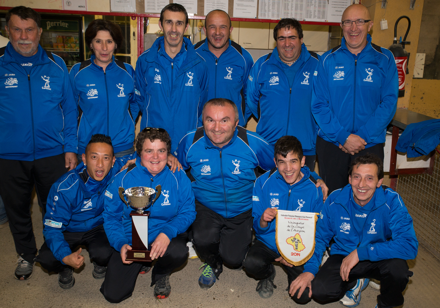 2eme Titre dans cette épreuve pour la Joyeuse Pétanque Capdenacoise