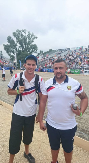 1/4 DE FINALE CHAMPIONNAT DE FRANCE TETE A TETE MONTAUBAN  SONY CONTRE ROCHER