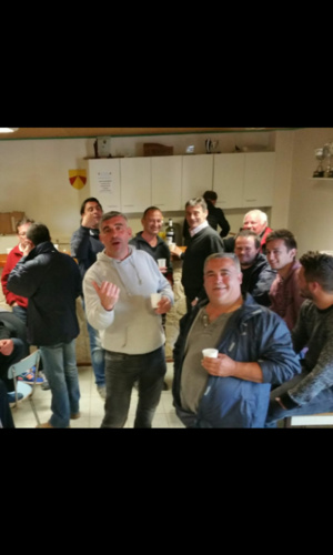 petit aperitif pour feter la fin des qualifs  ligue et les 10 places prises pour notre club