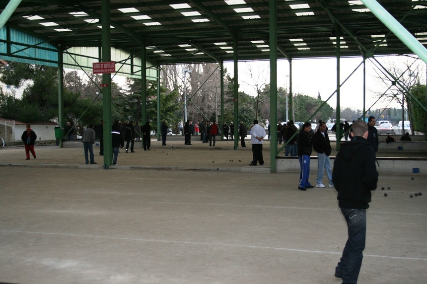 Le boulodrome couvert de Berre
