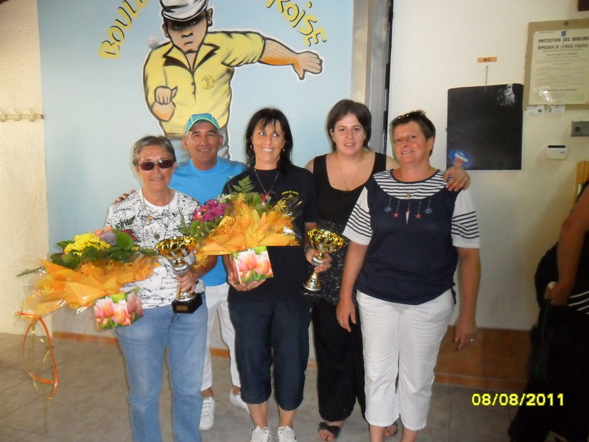 vainqueurs féminin 2011