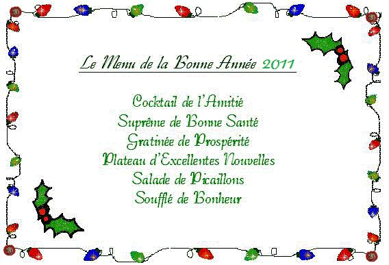 Bonne Année 2011