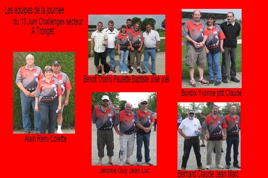 Dimanche 13 juin Dimanche 13 juin