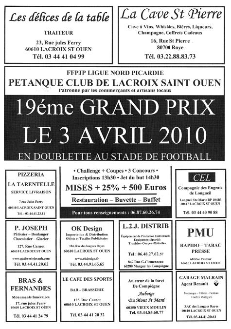 GRAND PRIX SAMEDI 3 MARS