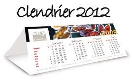 Calendrier 2012