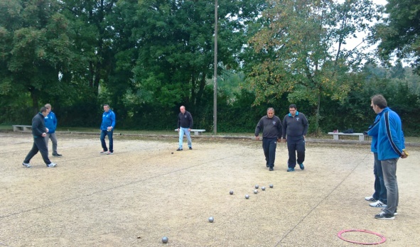 Les doublettes contre Rieupeyroux Les doublettes contre Rieupeyroux