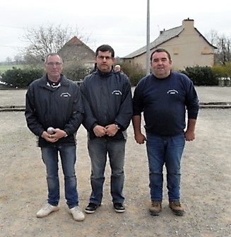 La triplette Forézienne, Yves, Jean-Marie et Bruno