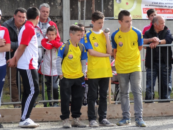 L'équipe cadets Anthony Bernal prend la 3ème place L'équipe cadets Anthony Bernal prend la 3ème place