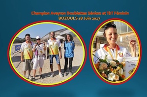 Championnat Tête à Tête féminin / Doublettes Séniors Championnat Tête à Tête féminin / Doublettes Séniors