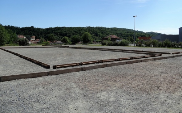 Les terrains pour le GP Les terrains pour le GP