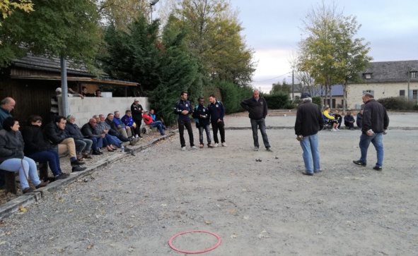 La triplette de Christophe, Bernard et Jean-louis en pleine action!