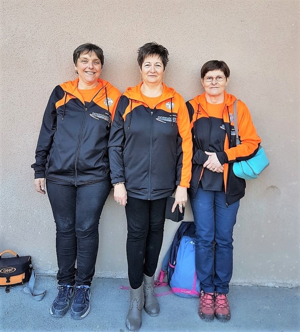 La triplette Magali, Chantal, Françoise La triplette Magali, Chantal, Françoise