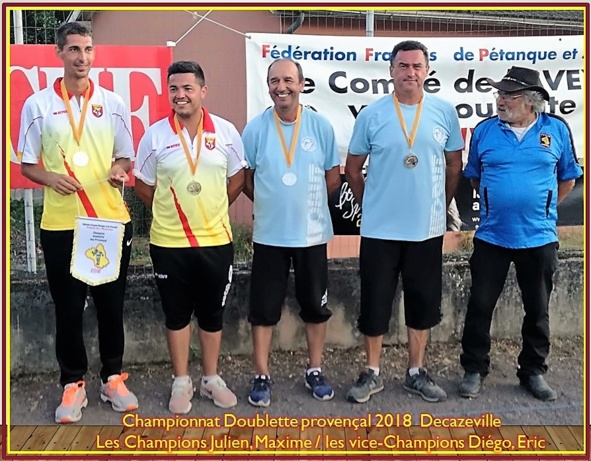 Championnat Doublette provençal