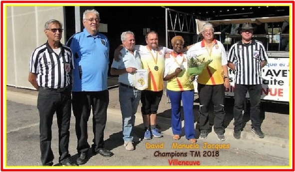 Champions d'Aveyron triplettes mixtes 2018 Champions d'Aveyron triplettes mixtes 2018