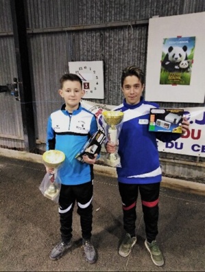 Bravo Nathan, Anthony pour ce beau résultat! Bravo Nathan, Anthony pour ce beau résultat!