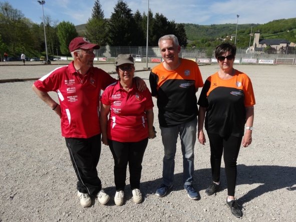 Chantal, Patrice s'inclinent à la bonne contre Paola, Francis