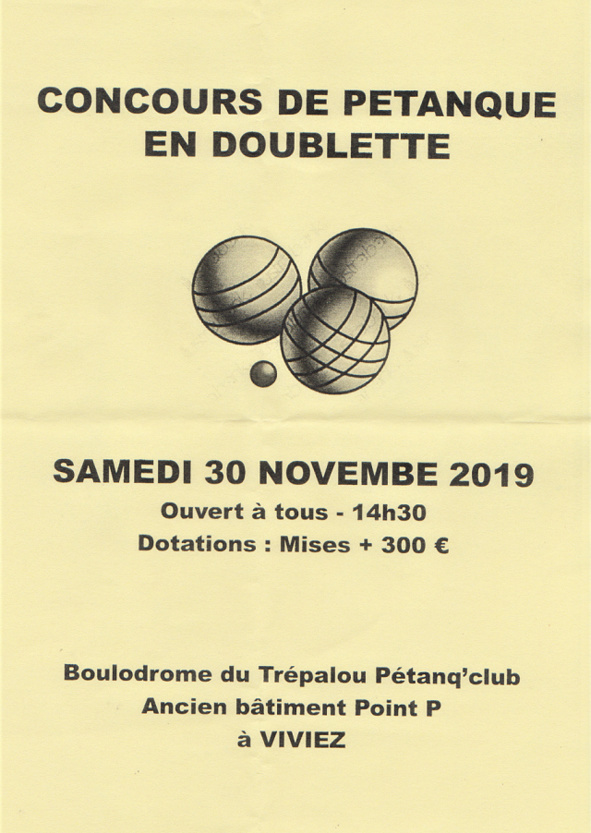 Venez nombreux! Venez nombreux!