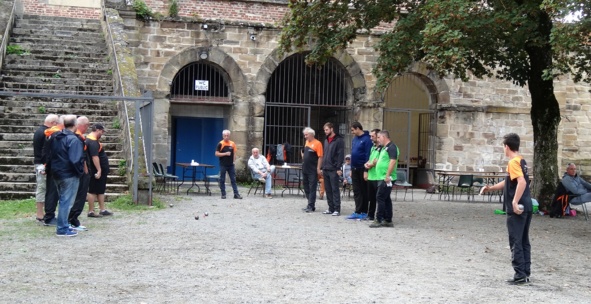 La triplette contre Penchot avec Anthony au tir La triplette contre Penchot avec Anthony au tir