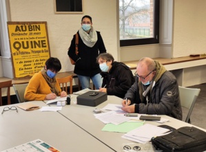 Bruno et Viviane en plein travail!