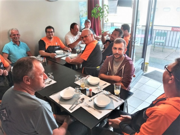 Un moment agréable avant la compétition! Un moment agréable avant la compétition!